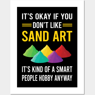 Smart People Hobby Sand Art Posters and Art